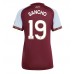 Aston Villa Jadon Sancho #19 Hjemmedrakt Dame 2025-26 Korte ermer